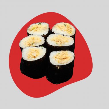 11 Lachs Maki (gekocht) (C,D,N)