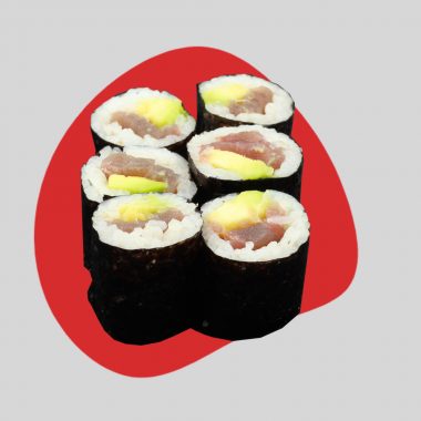 10 Tekka Avo Maki (D) - Thunfisch & Avokado