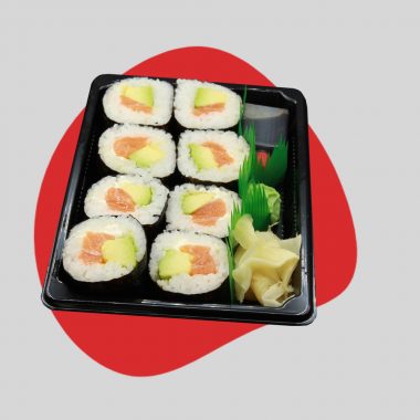 26M Lachs Futo Maki Bento (D,G)